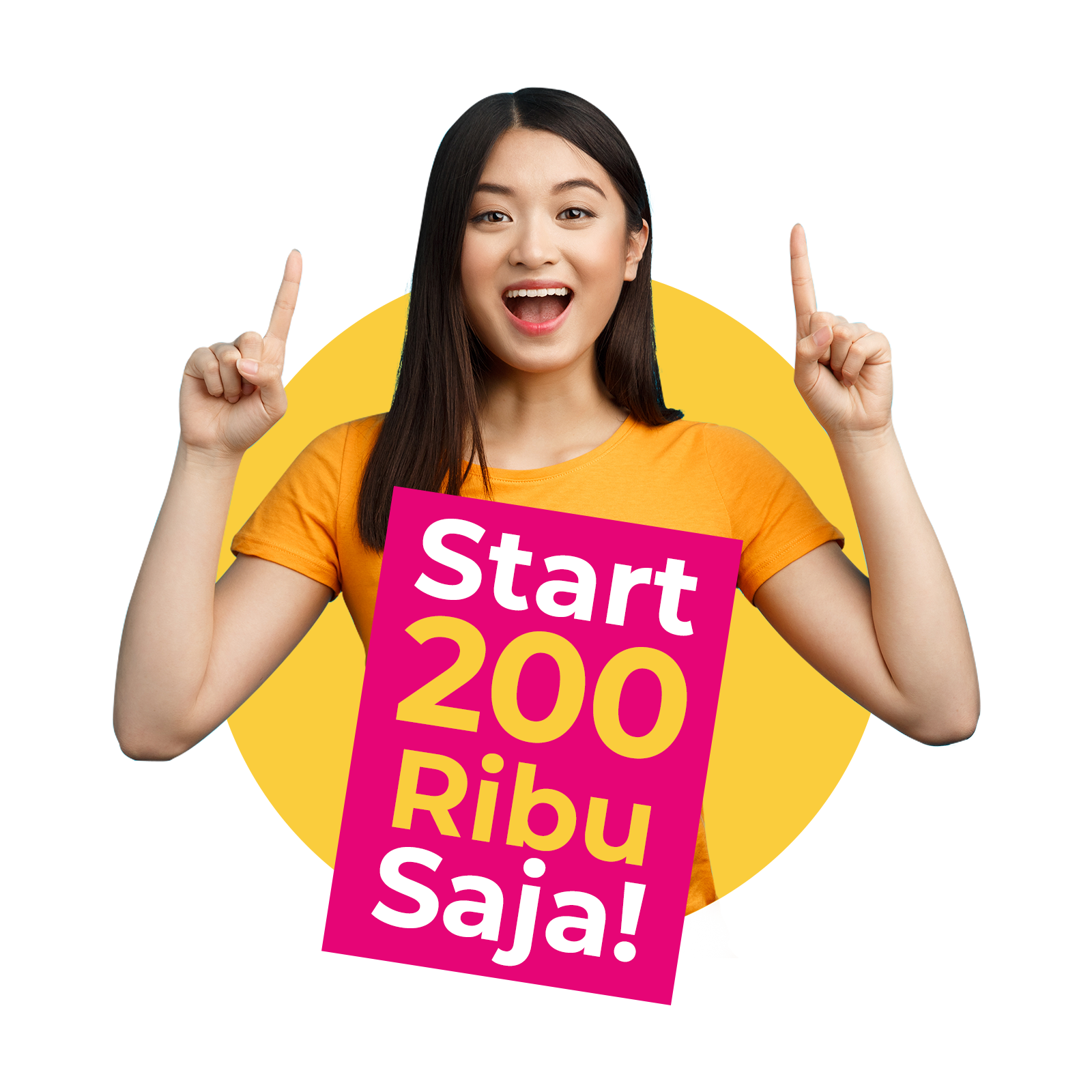 start 200 ribu saja
